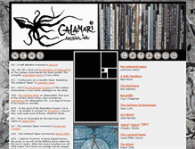 Tablet Screenshot of calamaripress.com